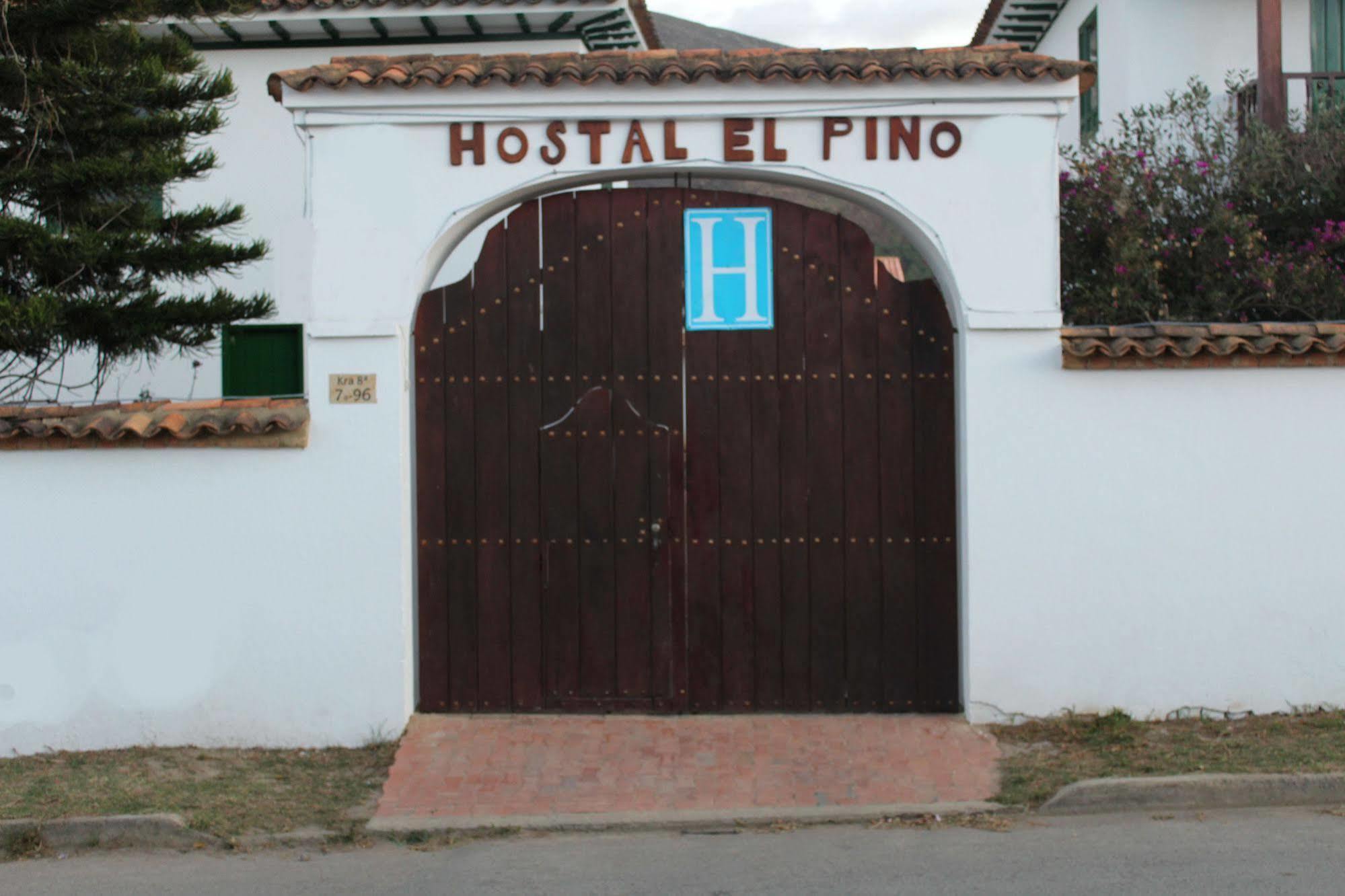 Hostal El Pino Villa de Leyva Exterior foto